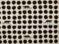 Preview: Kokka Echino Cotton Sailcloth Heavyweight Canvas Panther dunkelbraun/natur (10 cm)